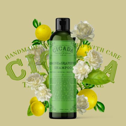 Dầu gội đầu hữu cơ Jasmine & Grapefruit